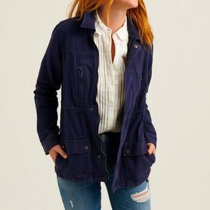 Lucky Brand Laurel Utility Jacket, navy blue